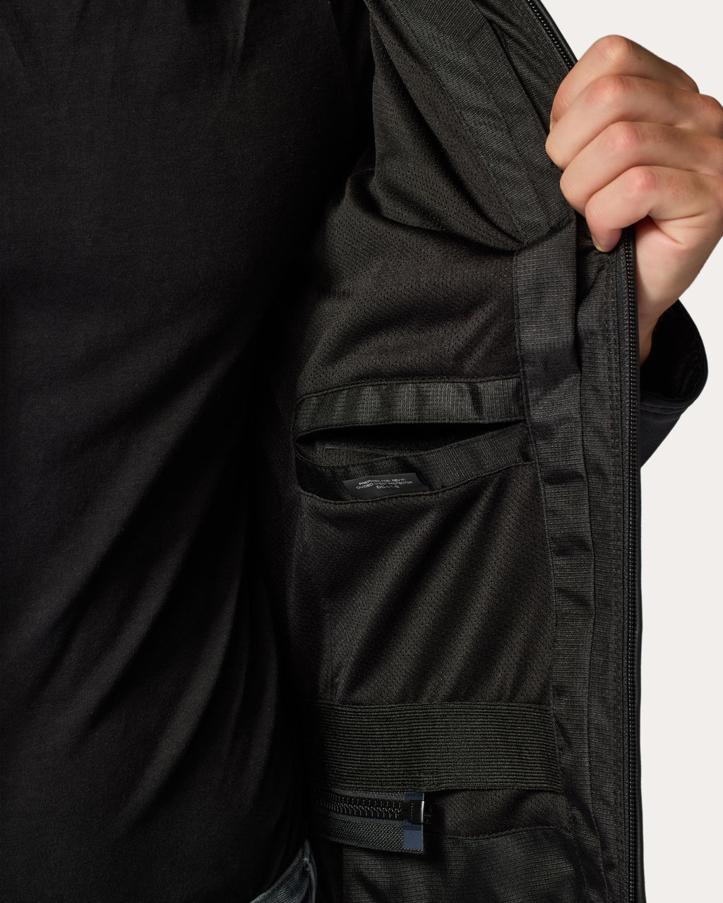 Jacket Quadratic | Black-White - Detail