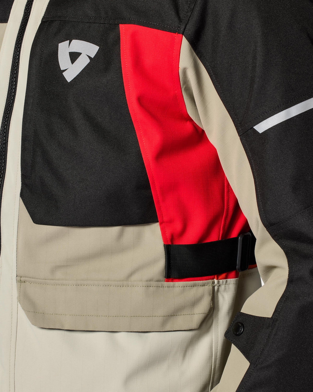 Jacket Convergent H2O | Red-Black - Detail