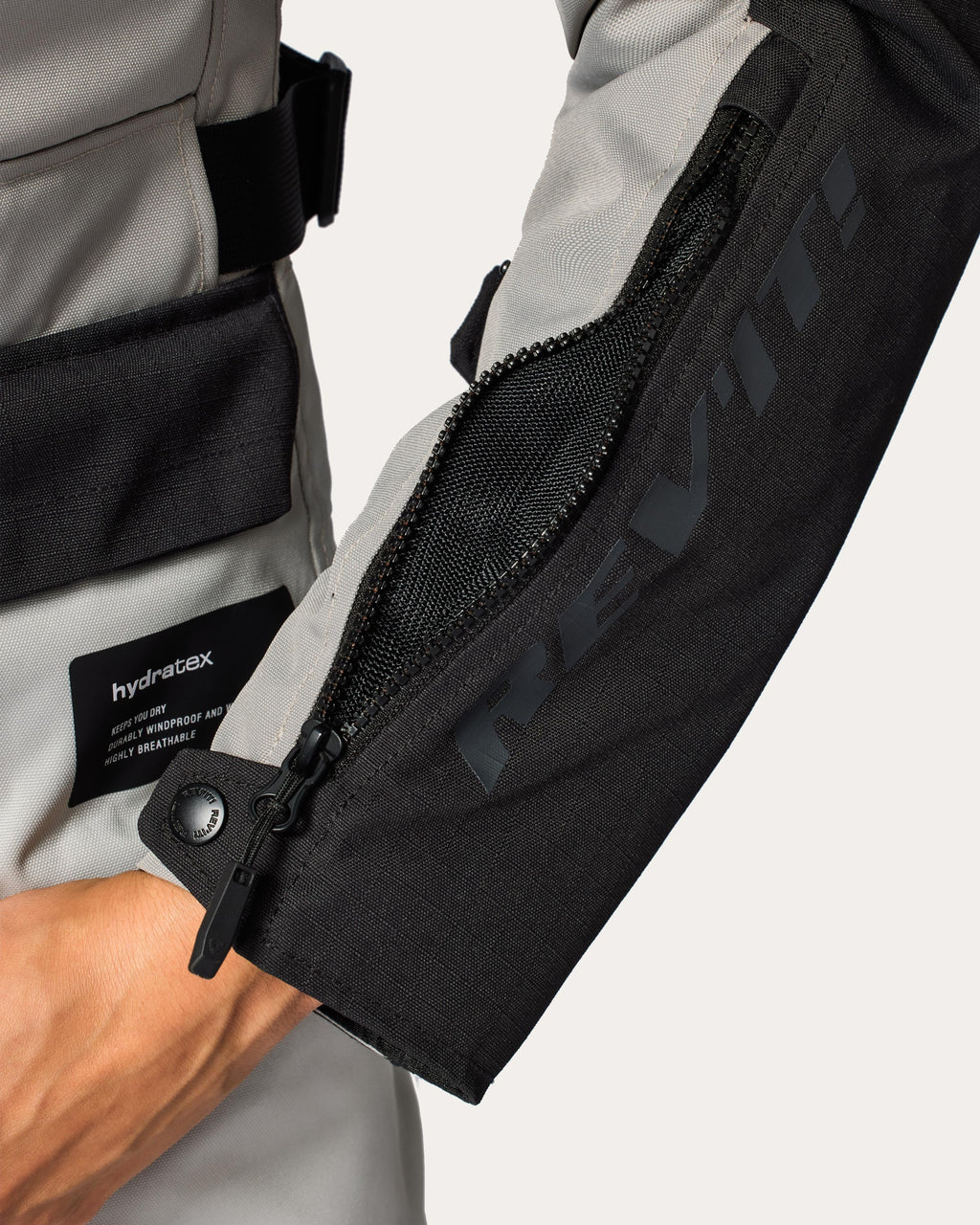 Jacket Outback 5 H2O Ladies | Silver-Black - Detail