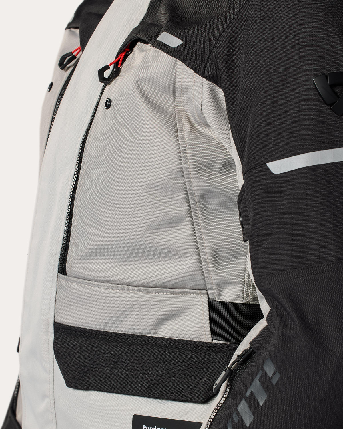 Jacket Outback 5 H2O Ladies | Black-Neon Yellow - Detail
