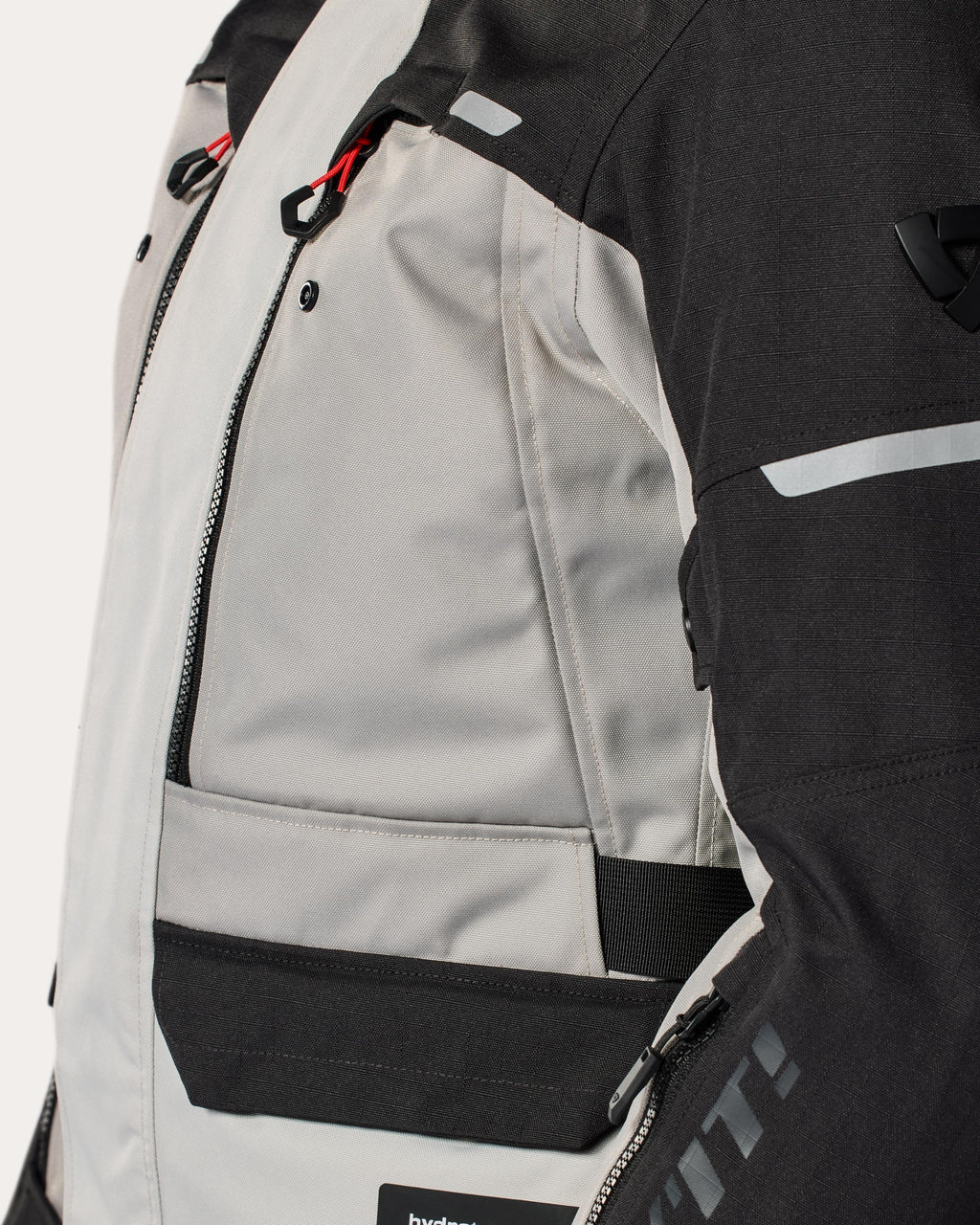 Jacket Outback 5 H2O Ladies | Silver-Black - Detail