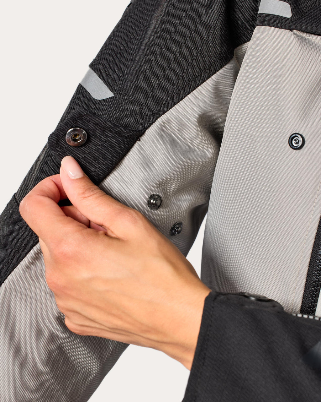 Jacket Outback 5 H2O Ladies | Silver-Black - Detail