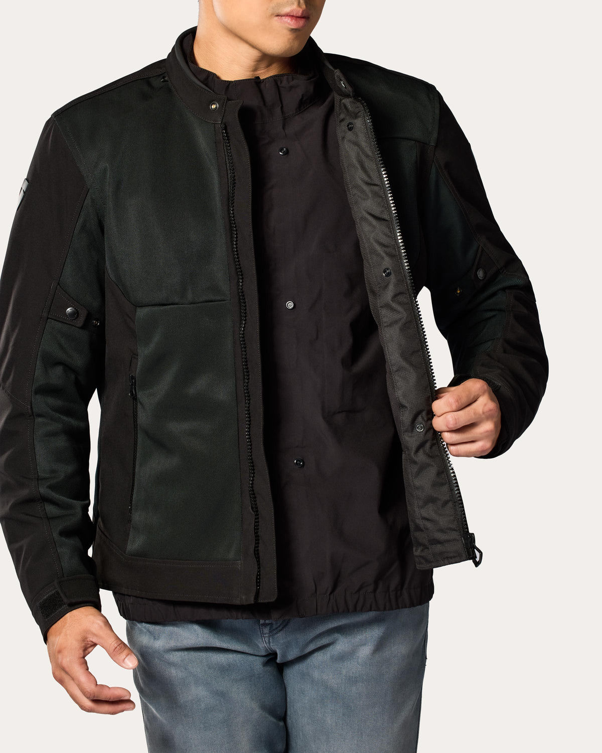 Jacket Highcrest H2O | Silver - Detail