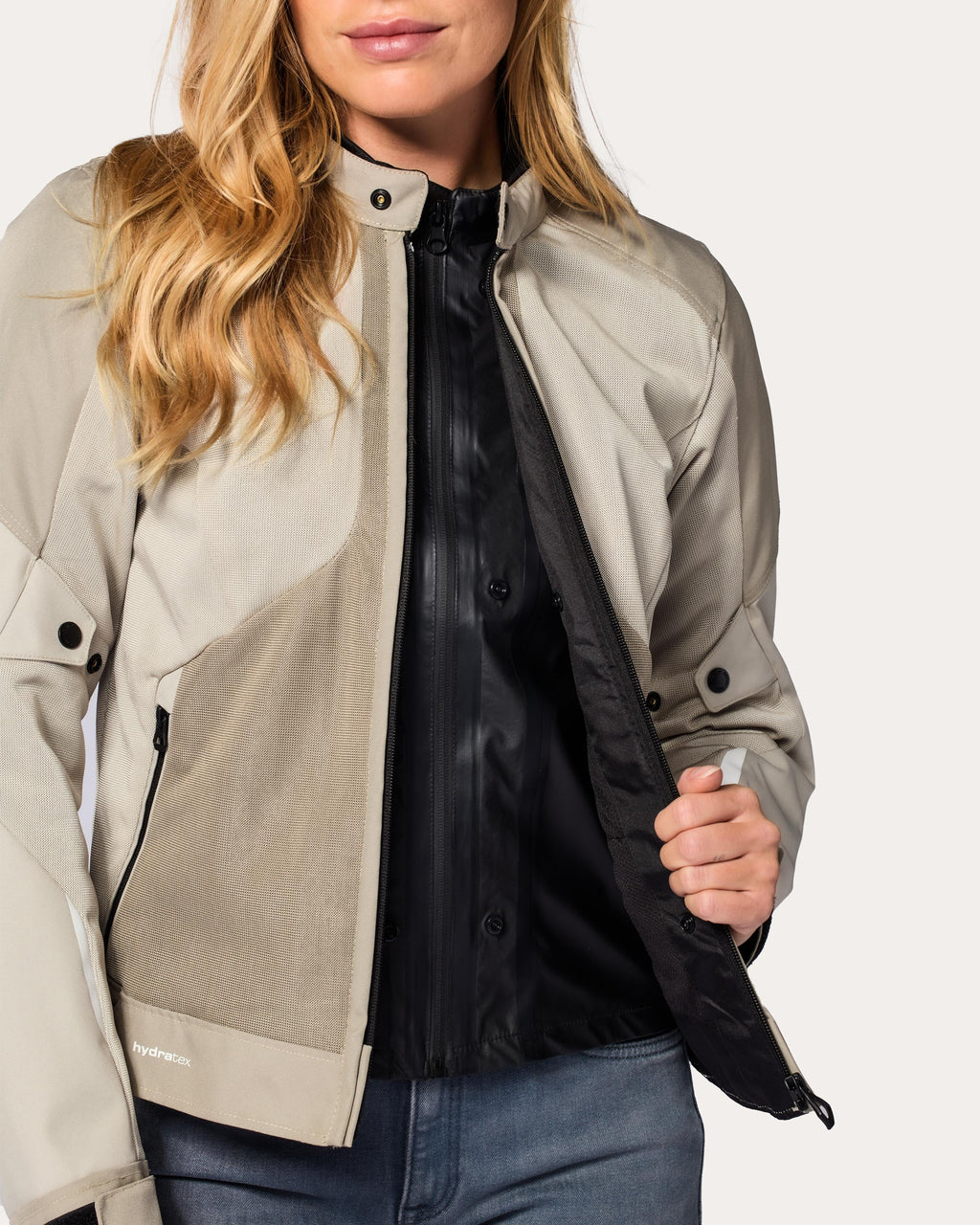 Jacket Torque 3 H2O Ladies | Sand-White - Detail