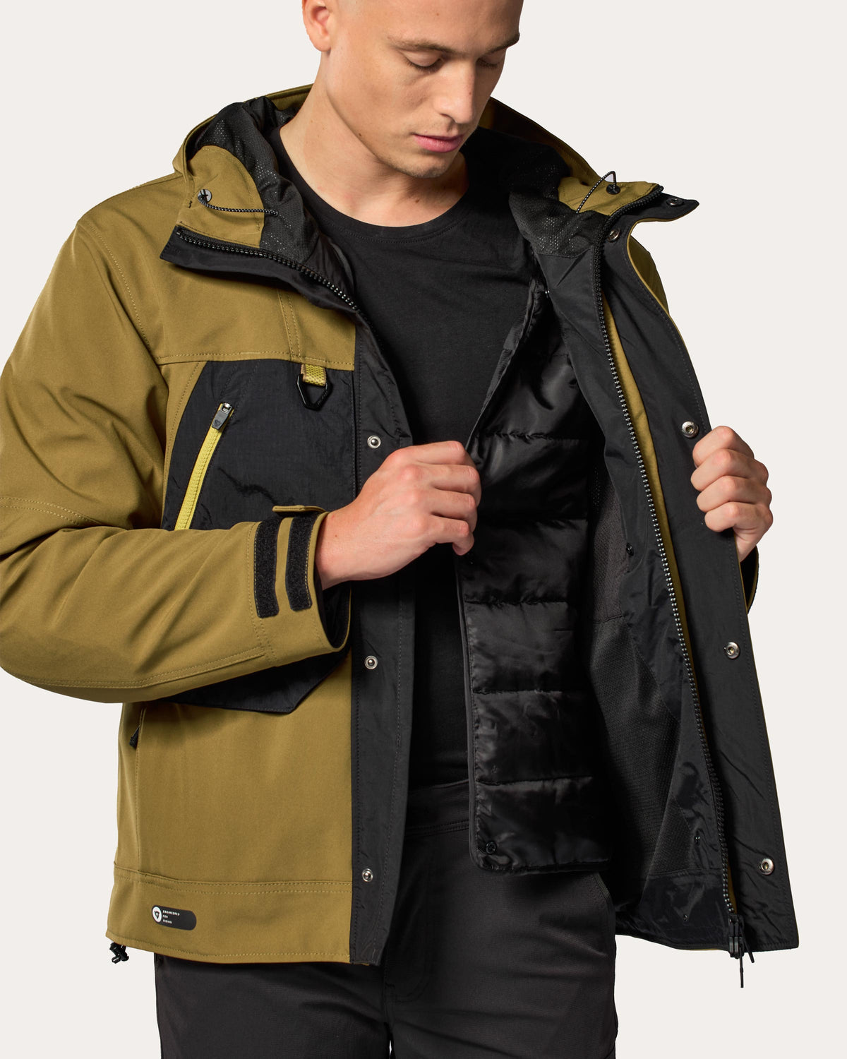 Jacket Entropy H2O | Black - Detail