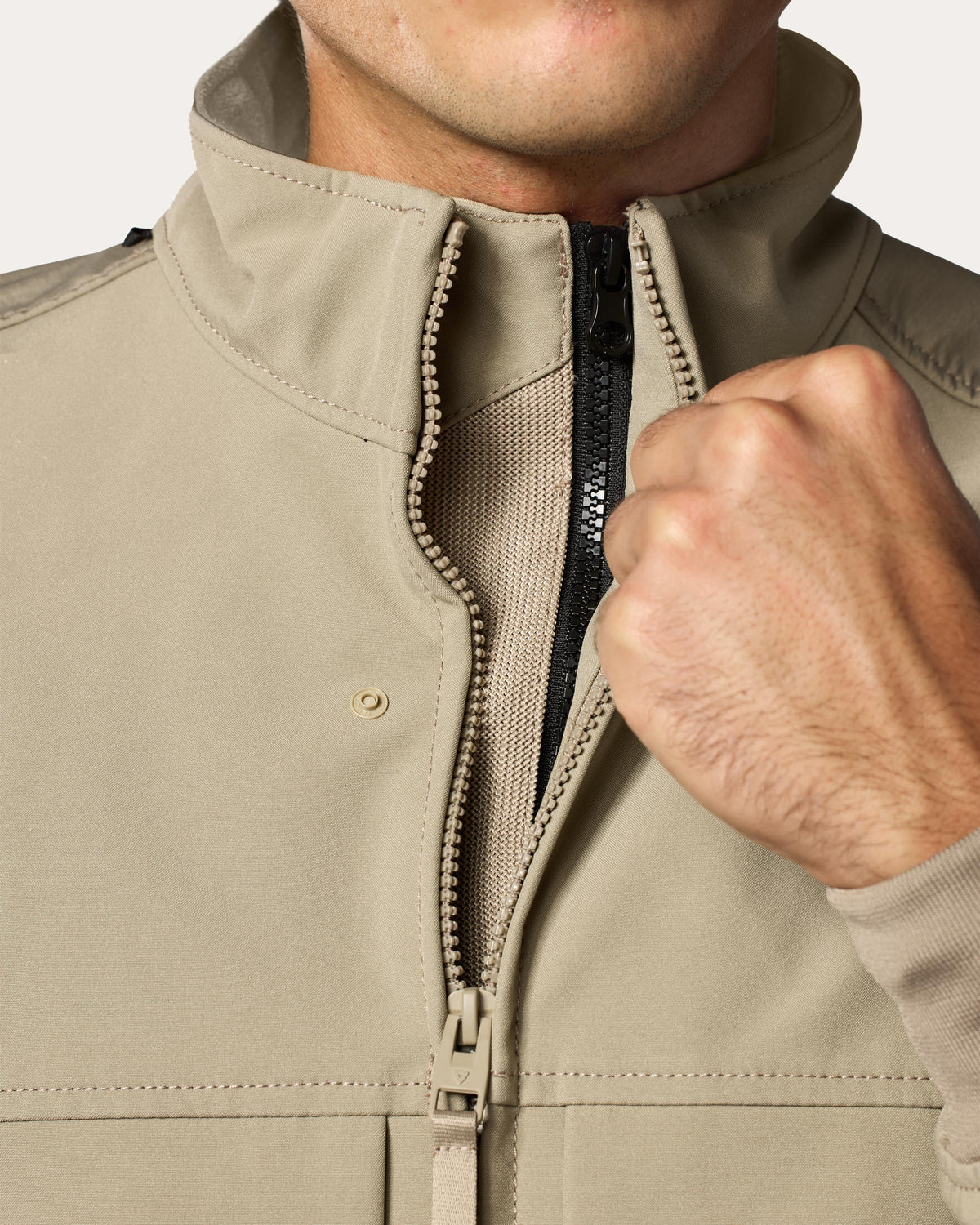 Jacket Atwater | Dark Blue - Detail