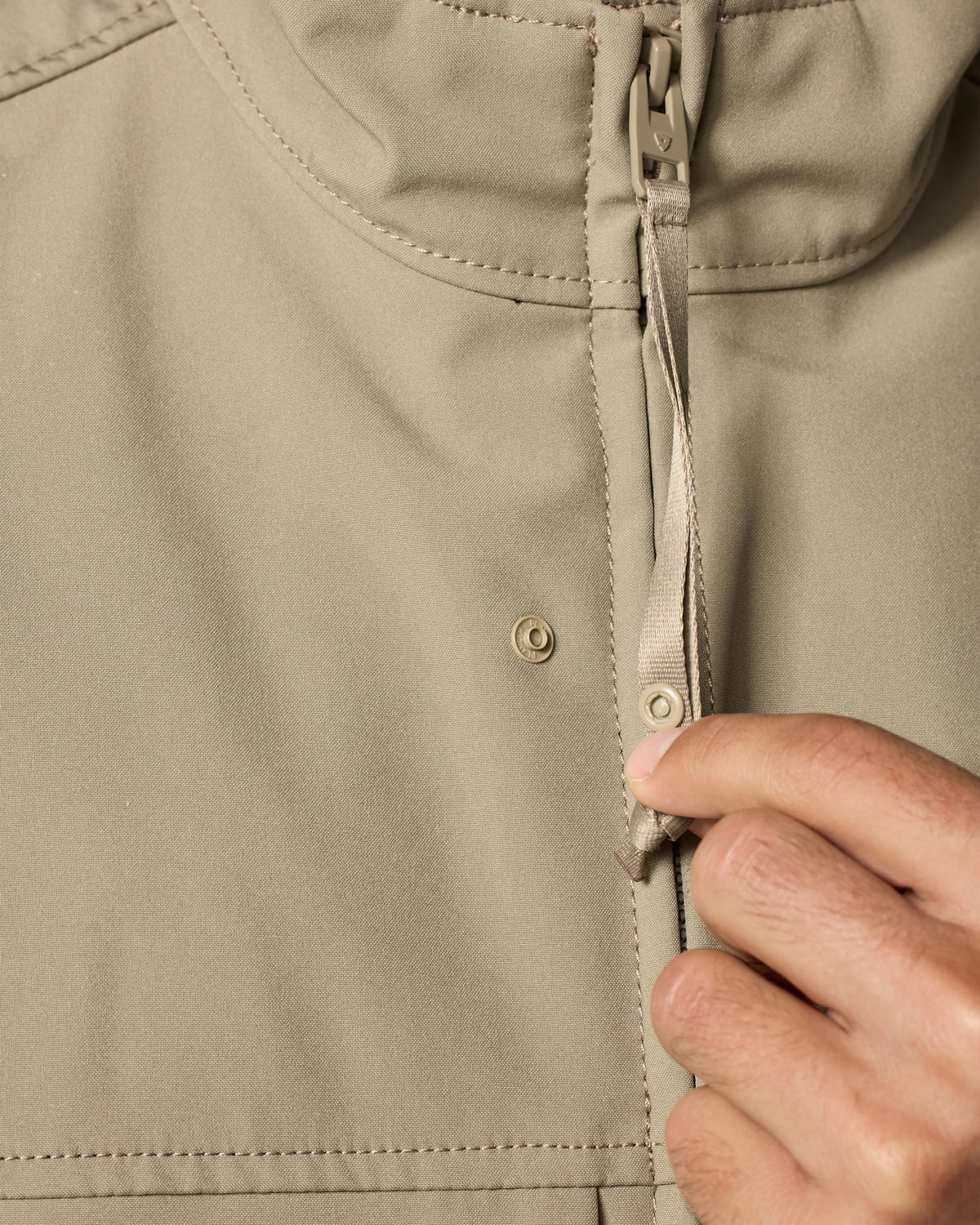 Jacket Atwater | Dark Blue - Detail