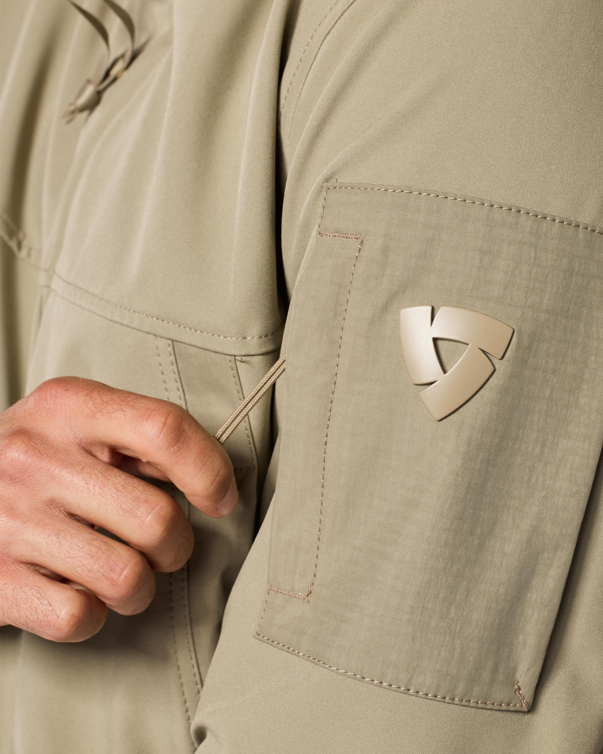 Jacket Atwater | Dark Blue - Detail