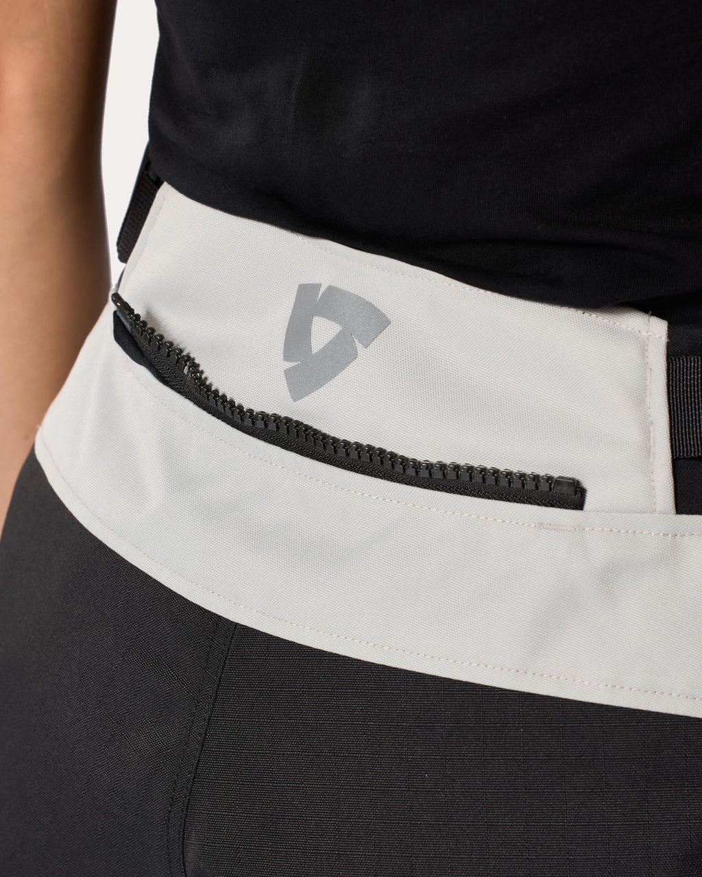 Pants Outback 5 H2O Ladies | Silver-Black - Detail
