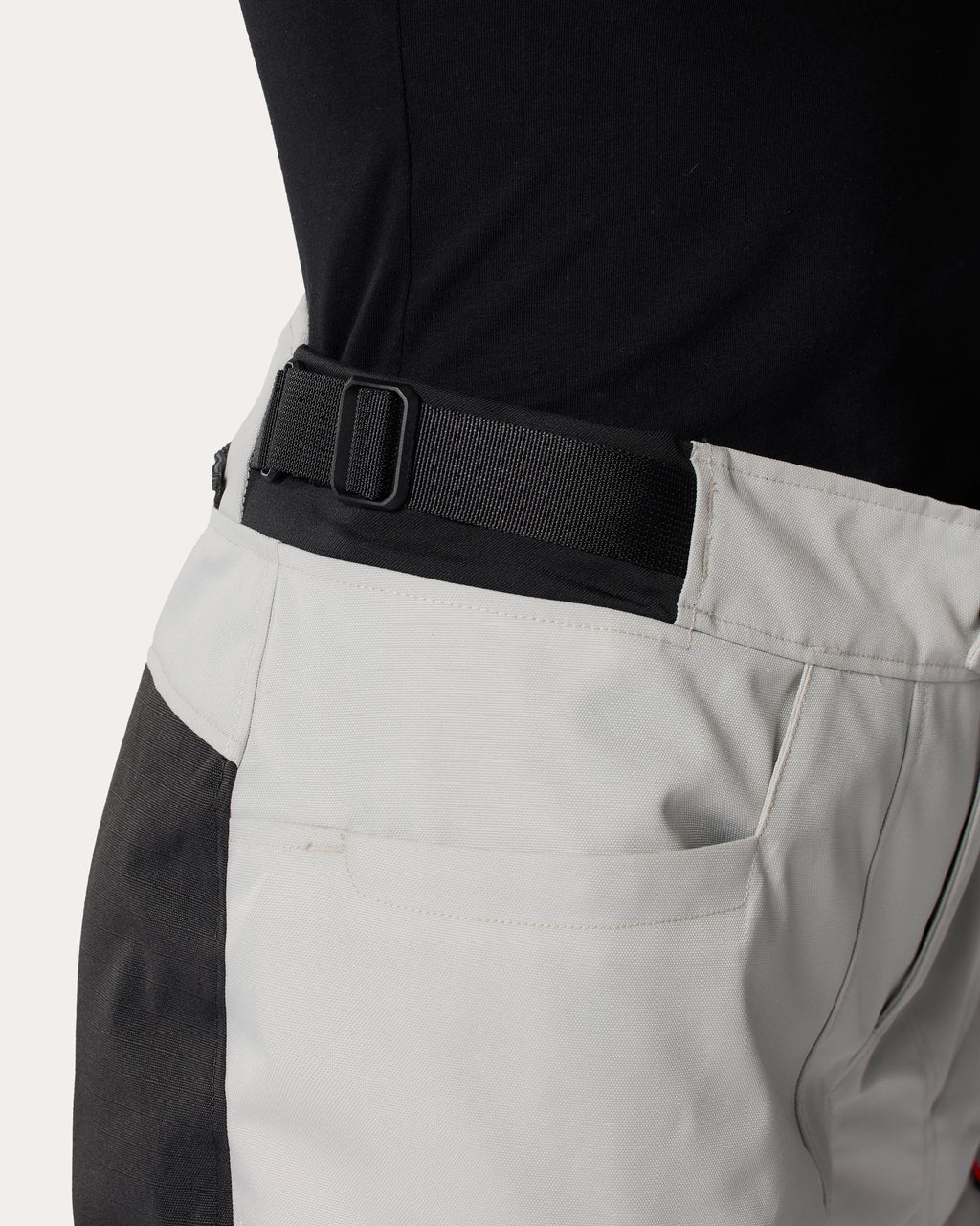 Pants Outback 5 H2O Ladies | Silver-Black - Detail