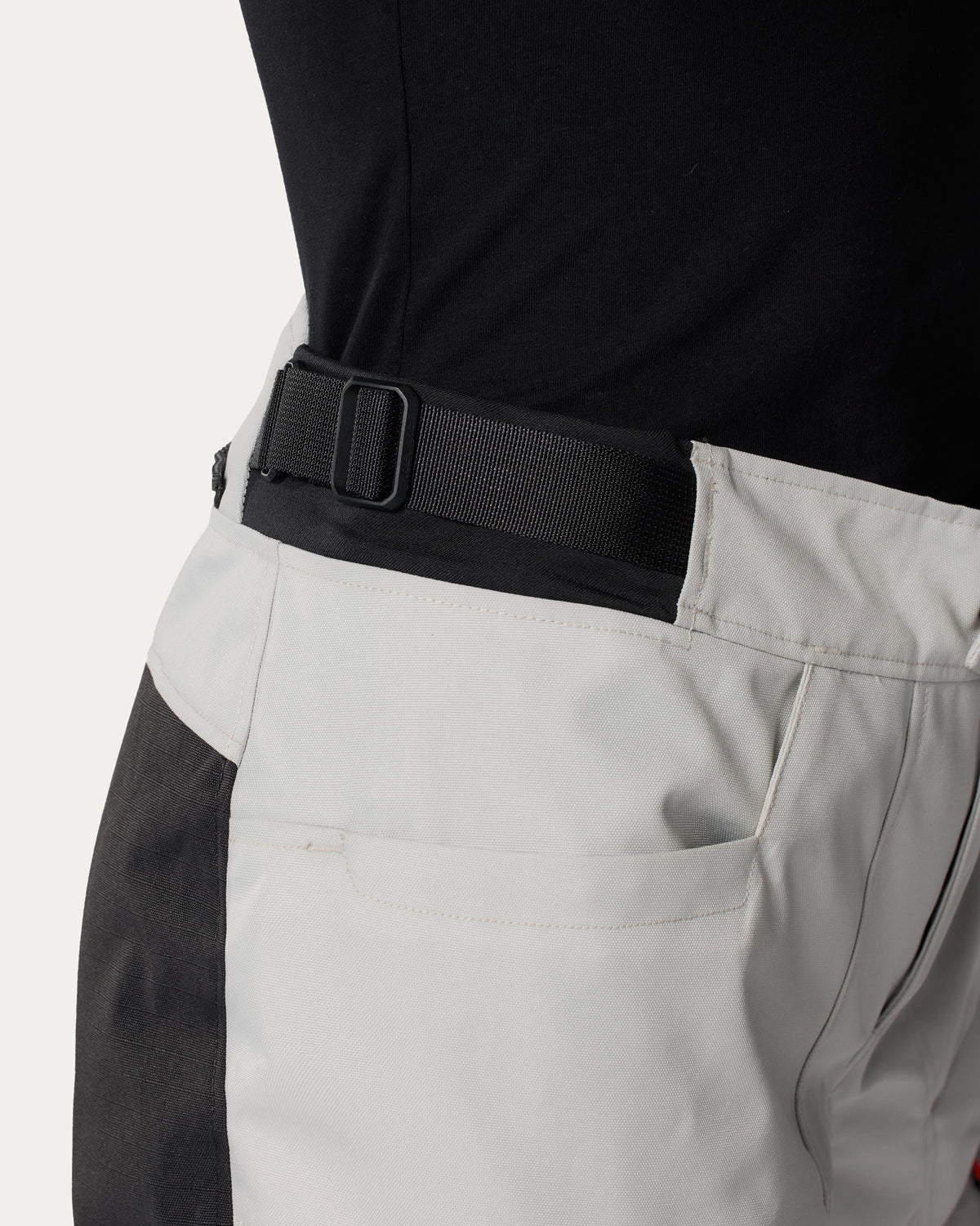 Pants Outback 5 H2O Ladies | Silver-Black - Detail