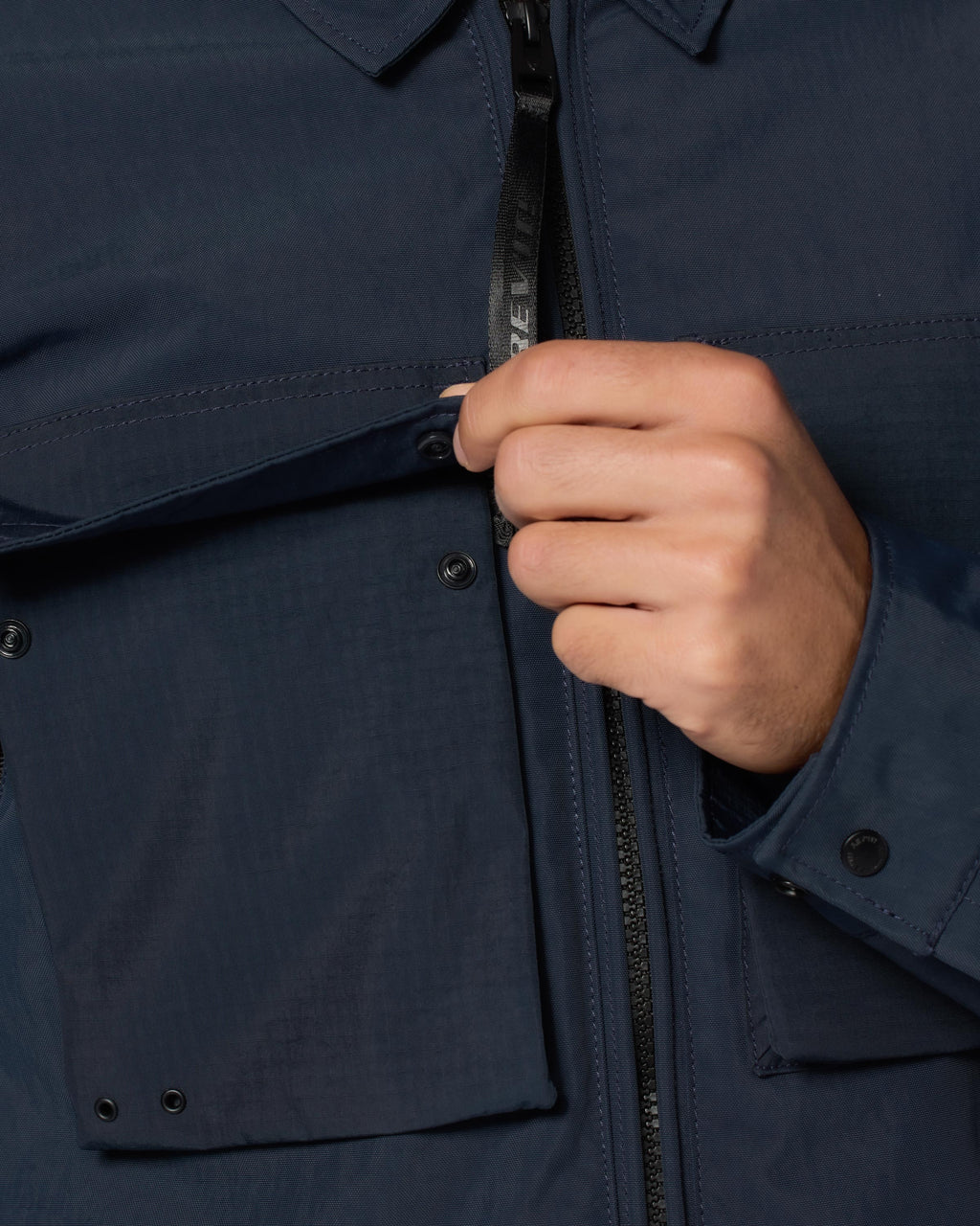 Overshirt Yaletown | Sand - Detail