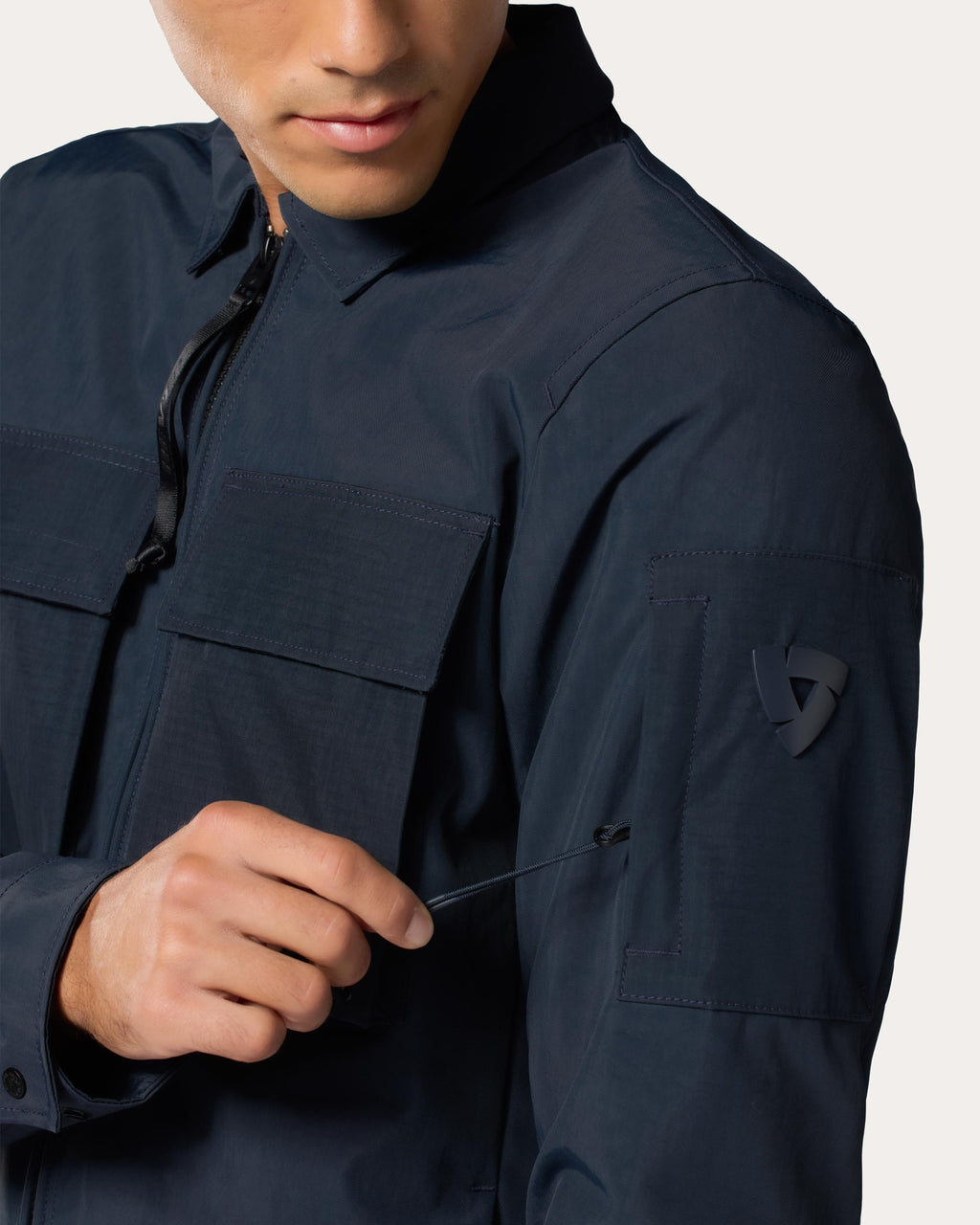 Overshirt Yaletown | Sand - Detail