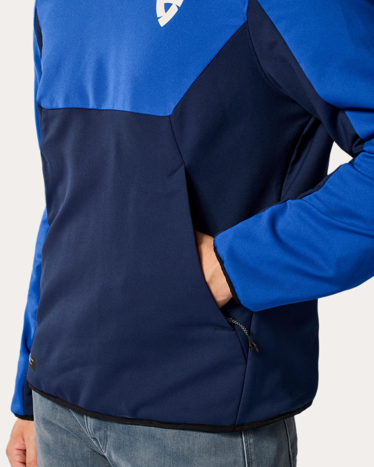 Hoodie Andon | Black-Green - Detail