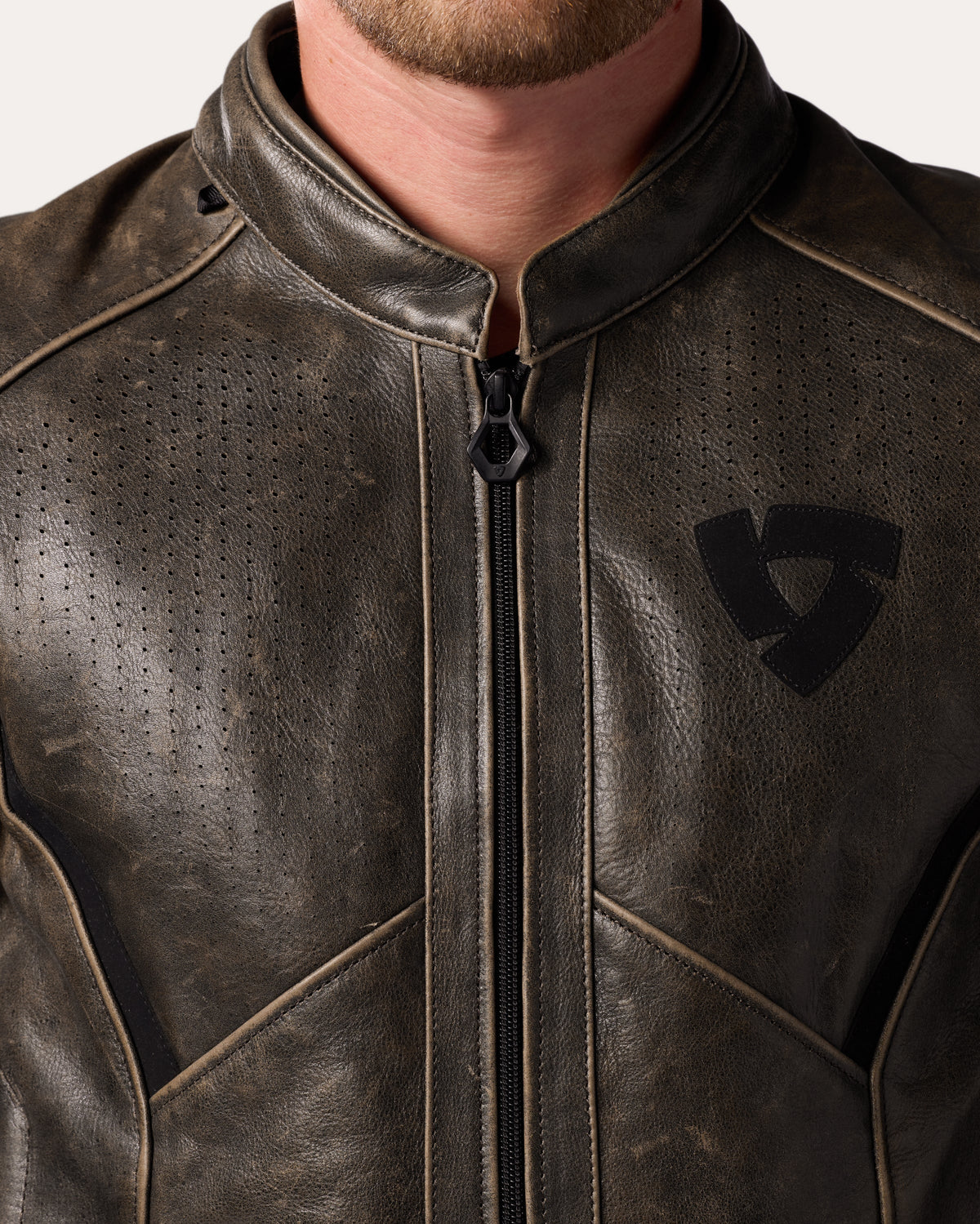 Jacket Parallax | Brown - Detail