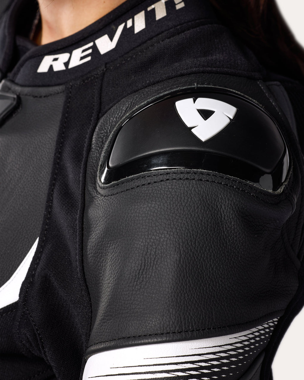 Jacket Xena 4 Pro Ladies | Black-White - Detail