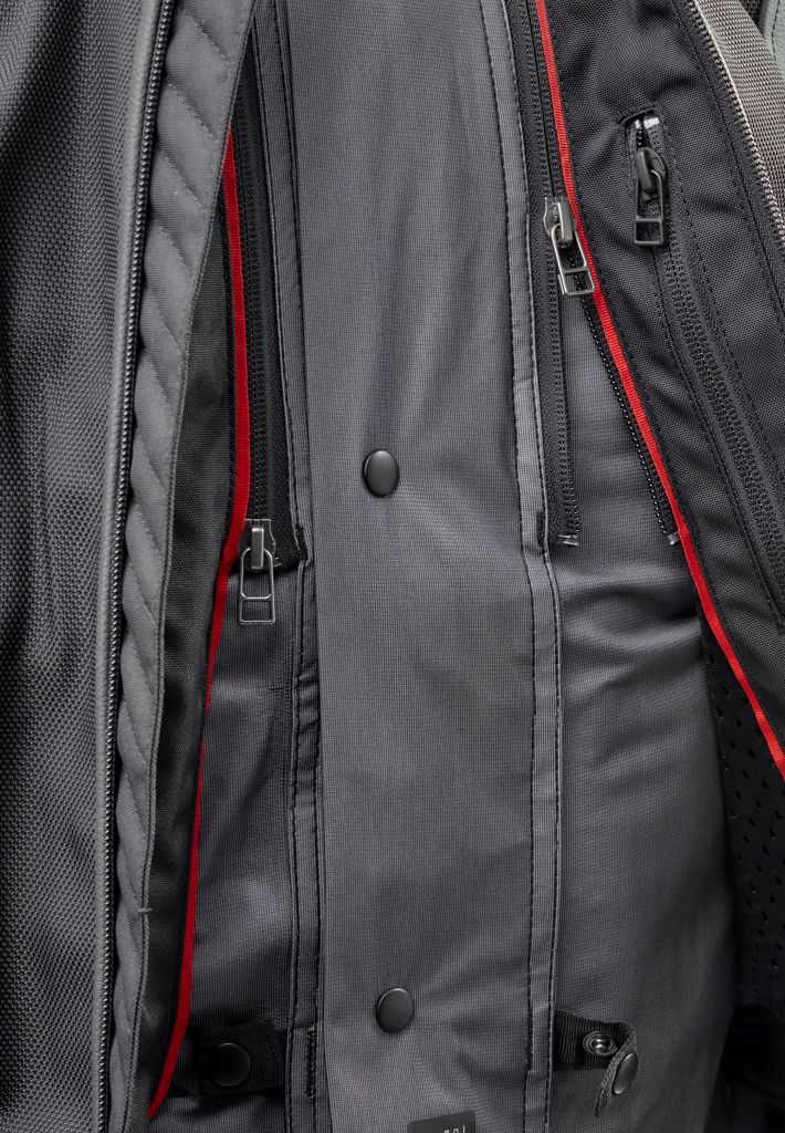 Pants Outback 5 H2O Ladies | Silver-Black - Detail