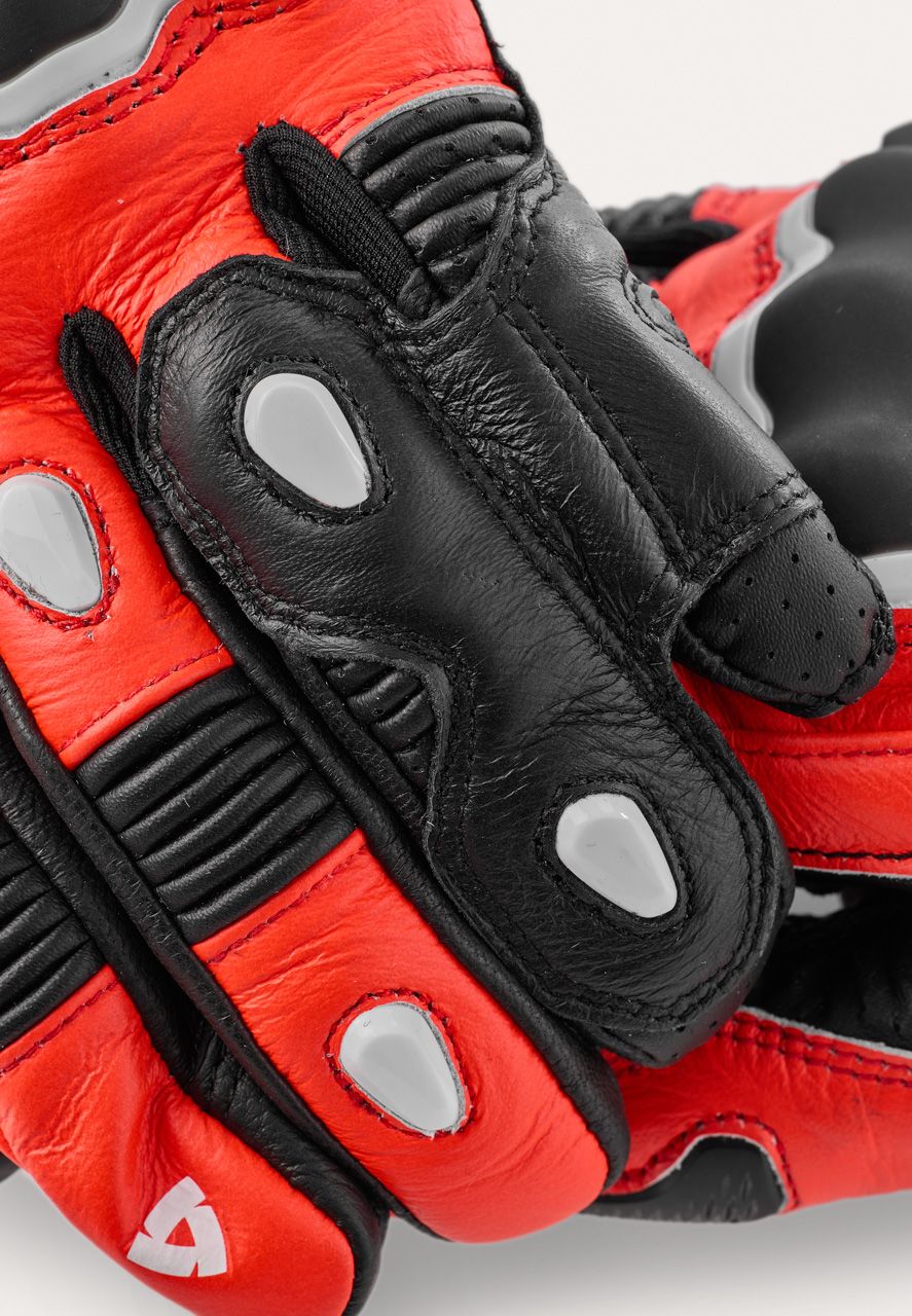 Gloves Quantum 3 | Grey-Neon Yellow - Detail