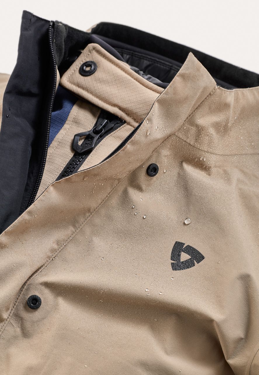 Jacket  Sand 5 H2O Ladies | Sand-Blue - Detail