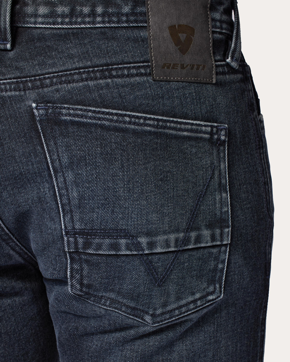 Jeans Moto 2 TF | Dark Blue-Black used - Detail