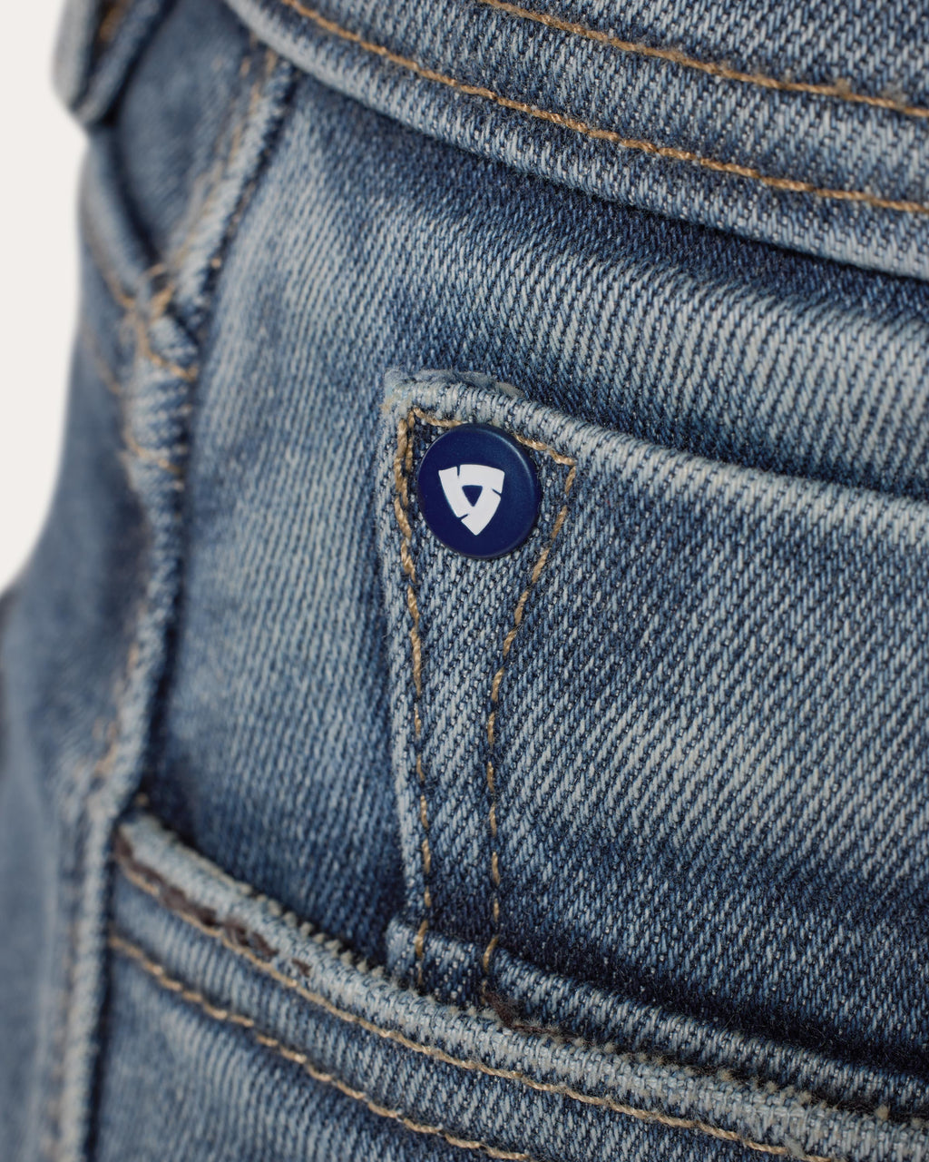 Jeans Detroit 3 Tapered | Dark Blue Used - Detail