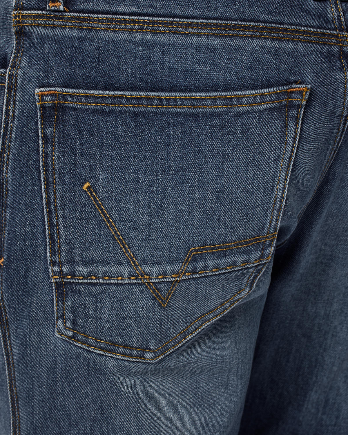 Jeans Lombard 3 RF | Medium Blue Stone - Detail