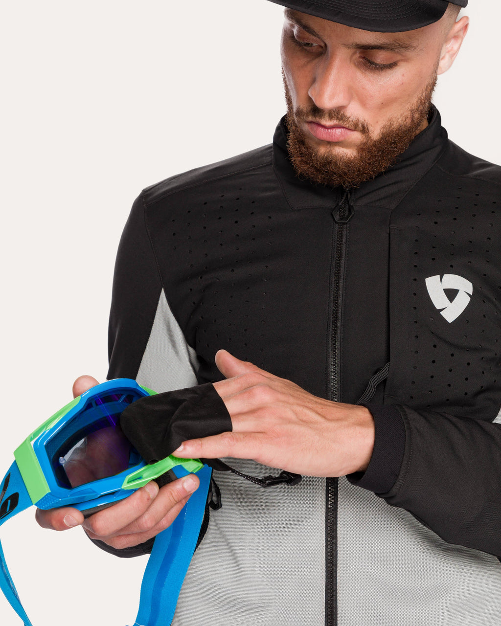 Jacket Tectonic H2O | Black-Brown - Detail