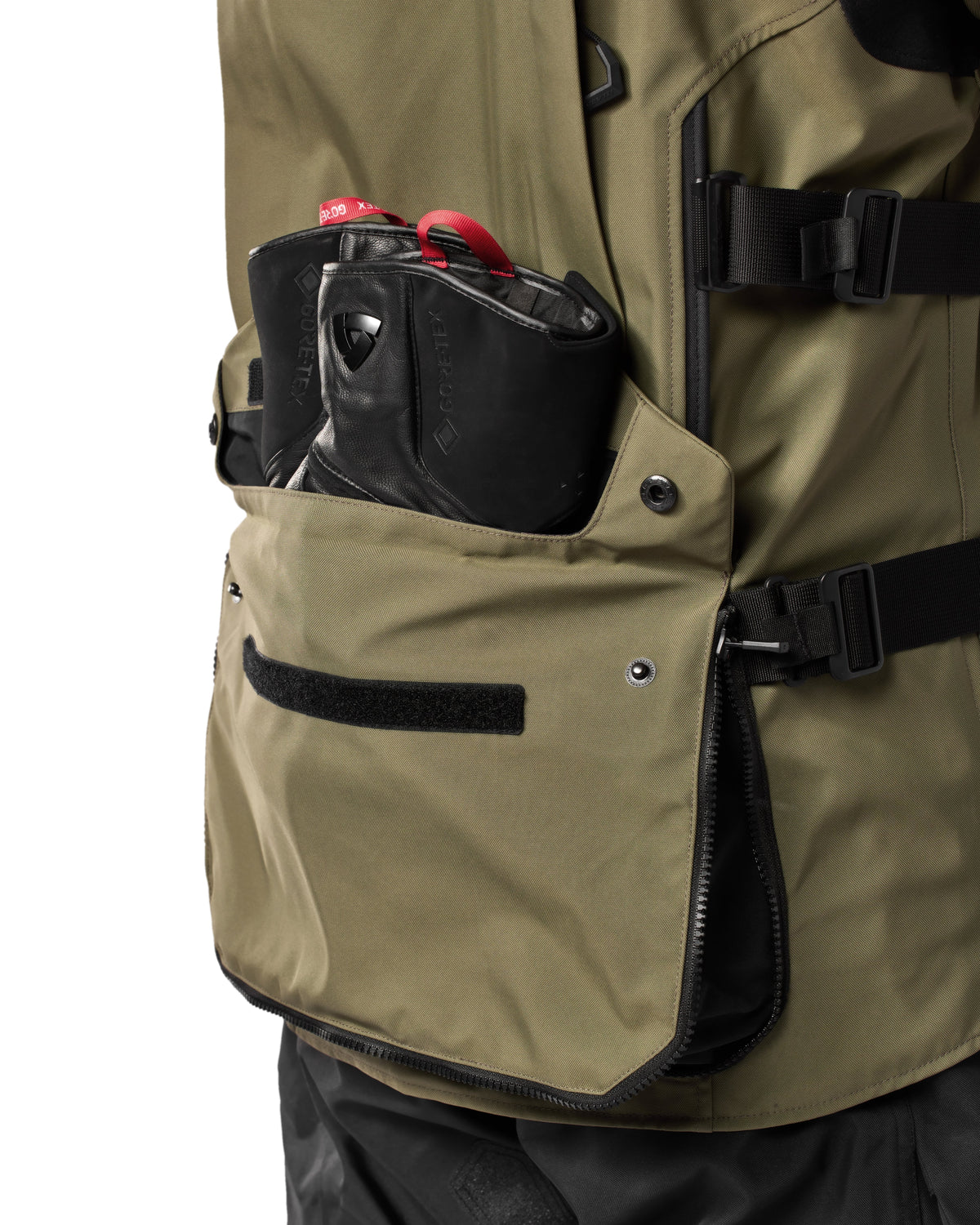 Jacket Dominator 3 GTX | Black-Dark Green - Detail