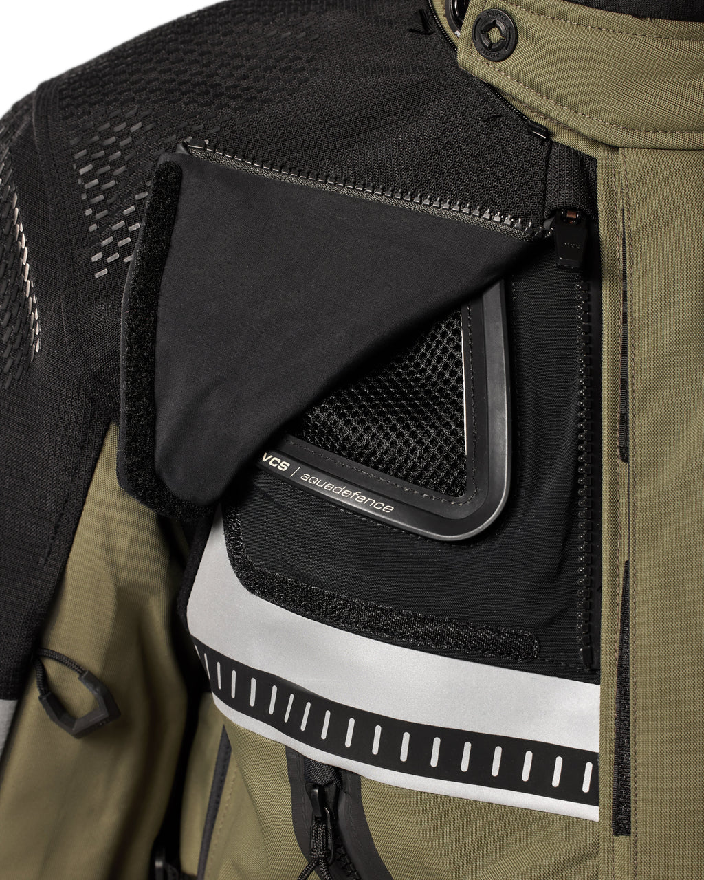 Jacket Dominator 3 GTX | Silver-Blue - Detail