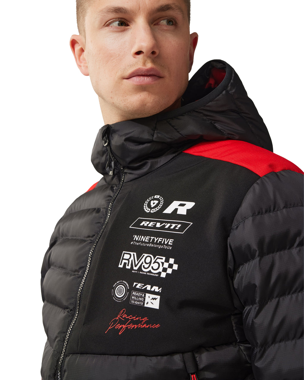 Jacket Payload | Black-Red - Detail