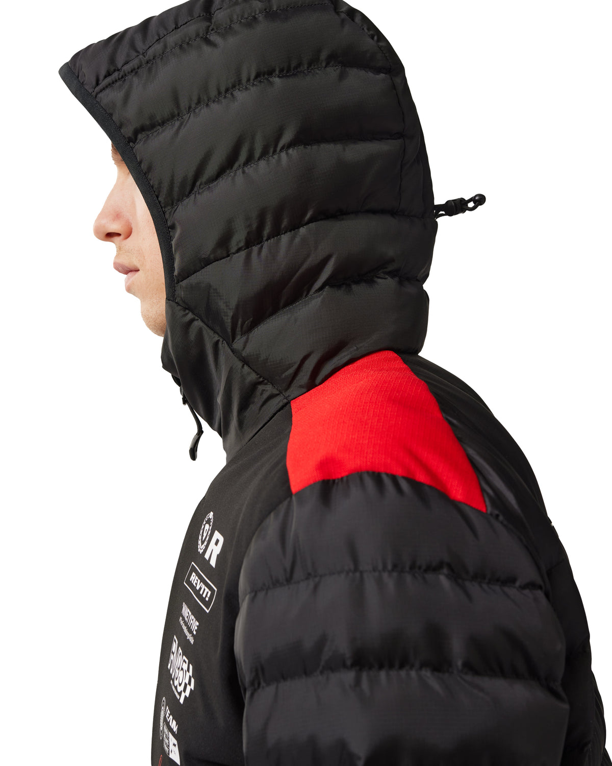 Jacket Payload | Black-Red - Detail