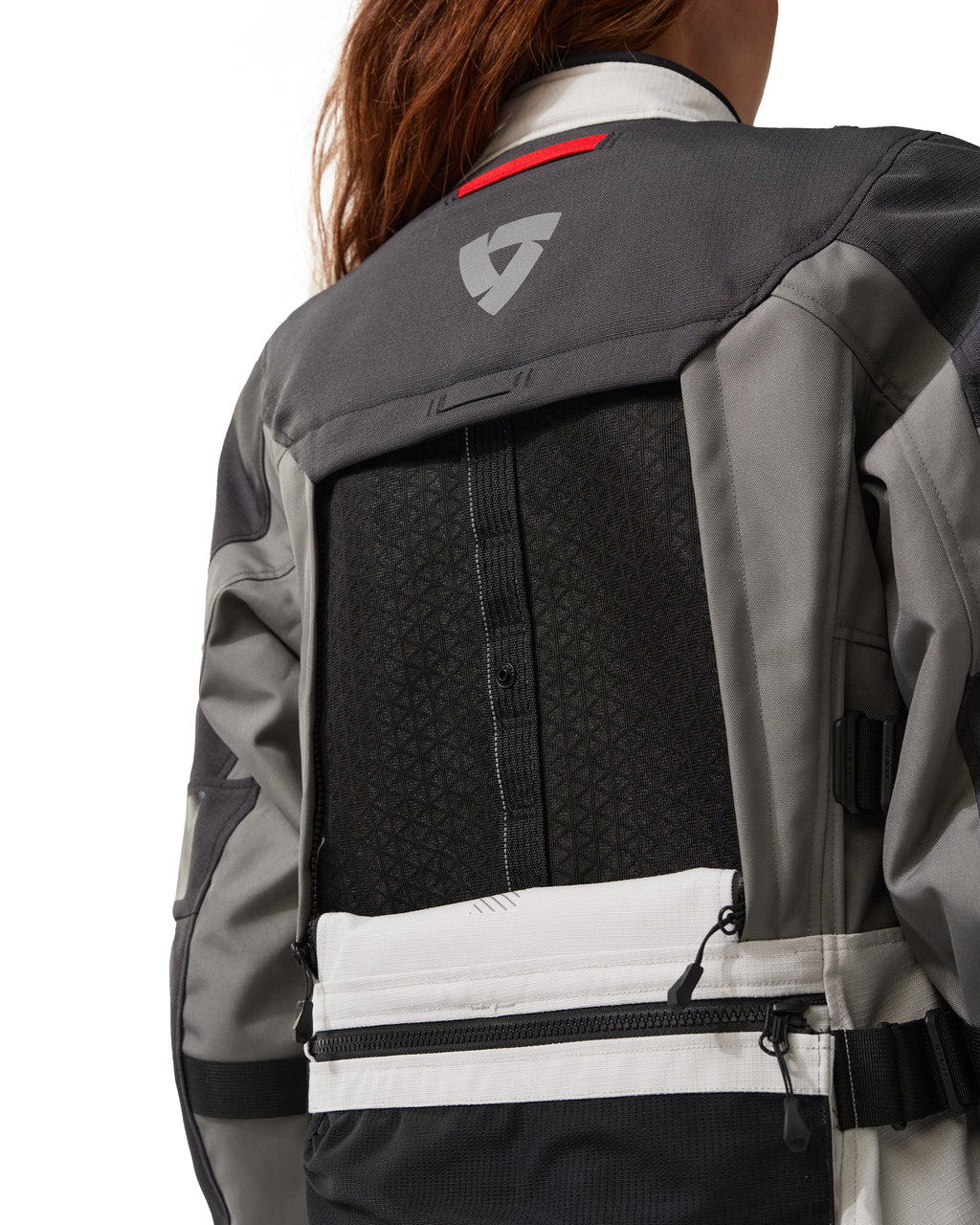 Jacket  Sand 5 H2O Ladies | Silver-Anthracite - Detail