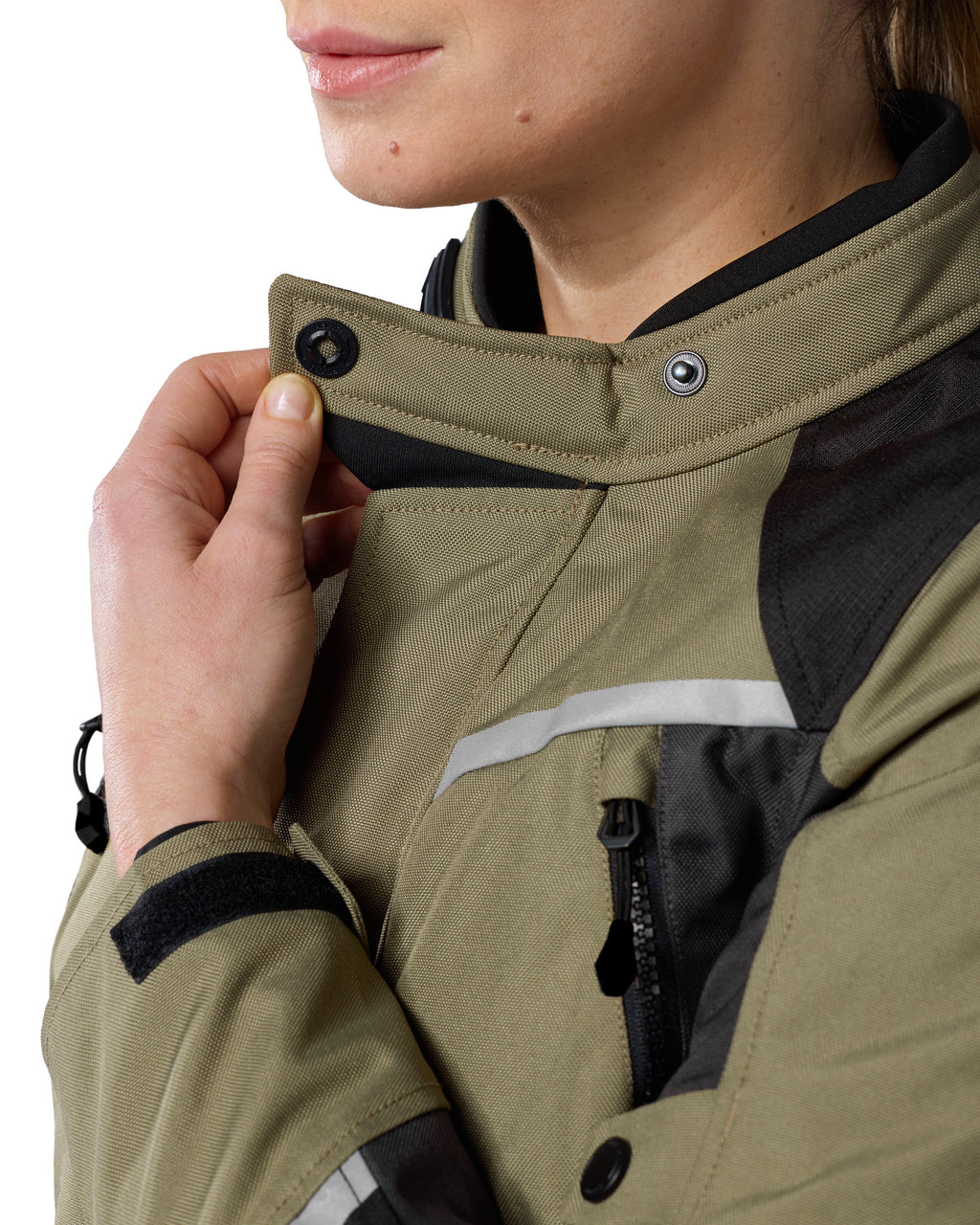 Jacket Voltiac 3 H2O Ladies | Camo Blue - Detail