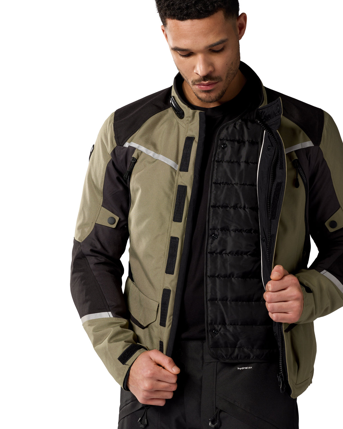 Jacket Voltiac 3 H2O | Silver-Black - Detail
