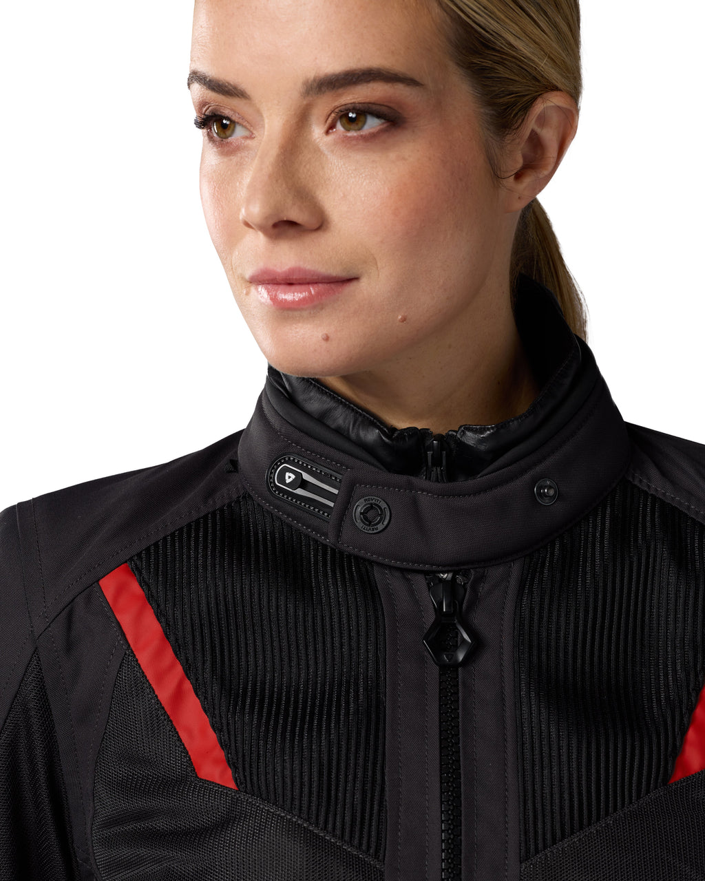 Jacket Levante 2 H2O Ladies | Dark Red - Detail