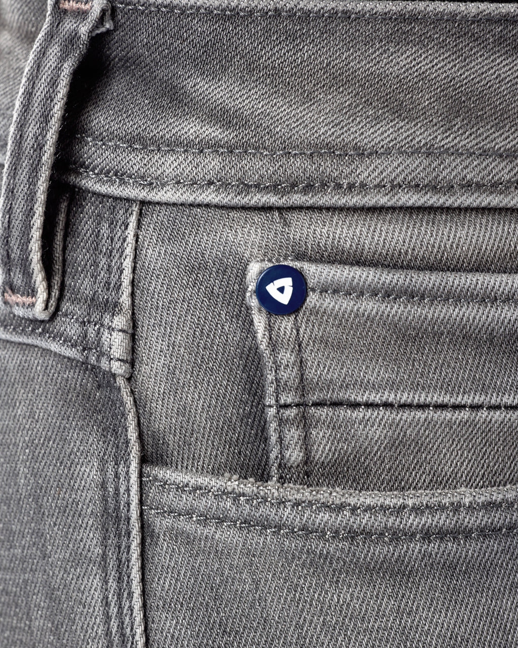 Jeans Shelby 3 Skinny Ladies | Medium Grey Used - Detail