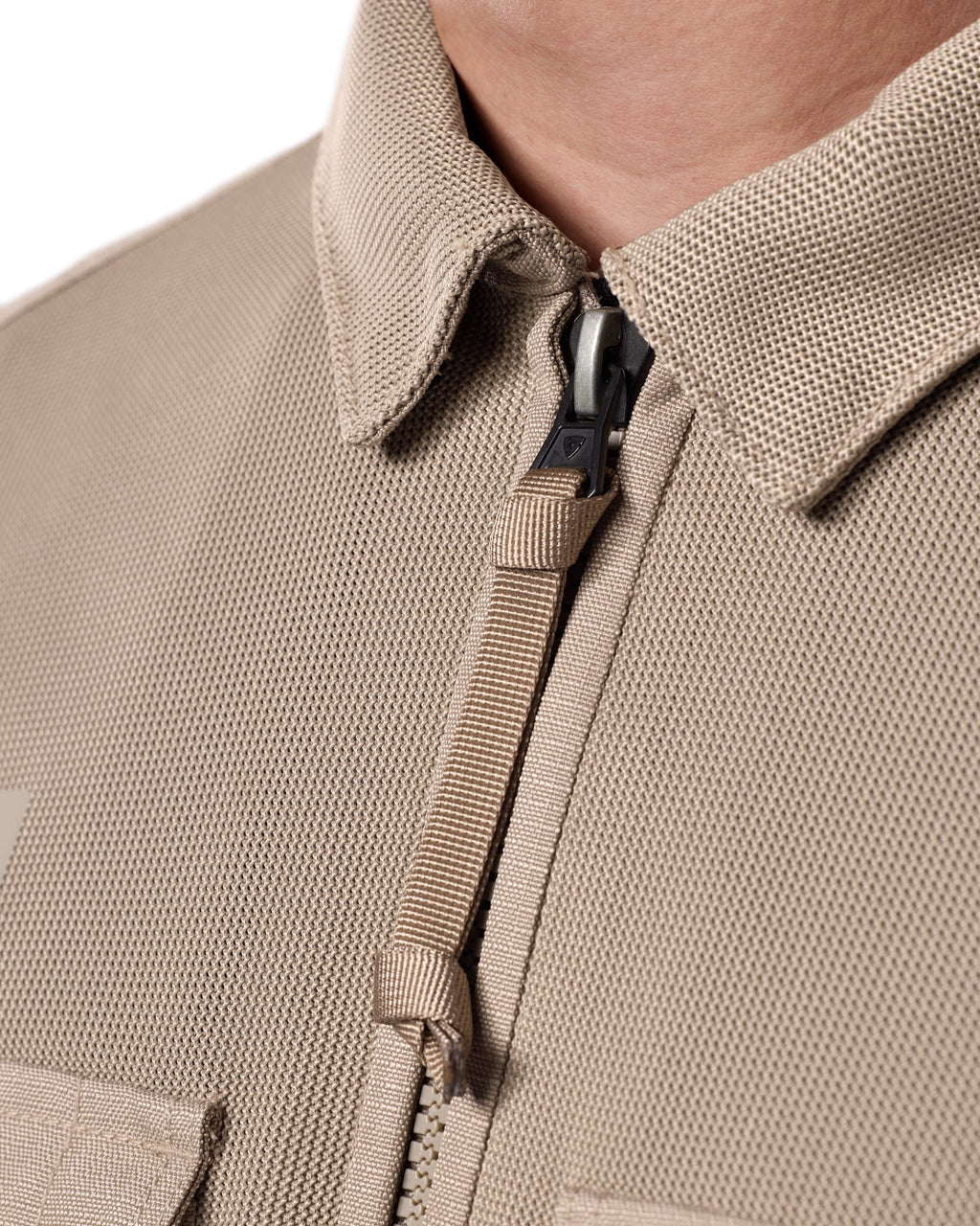 Overshirt Tracer Air 3 | Black - Detail