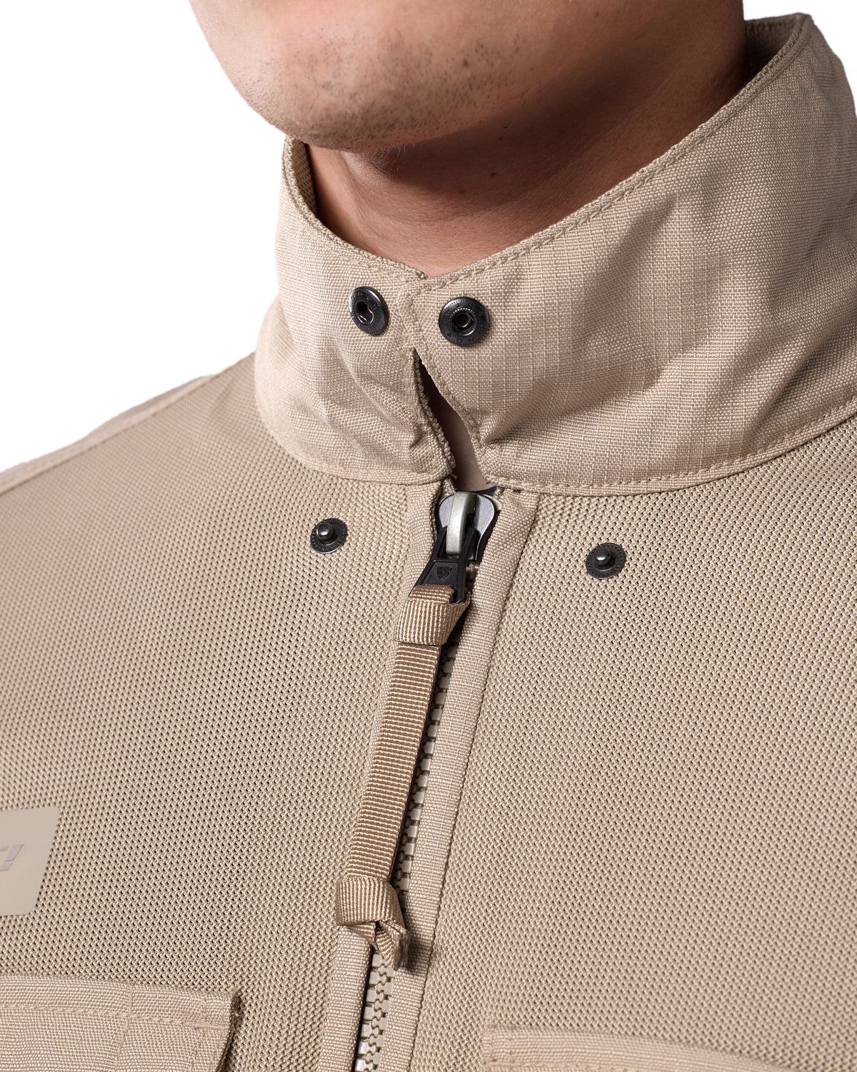 Overshirt Tracer Air 3 | Black - Detail