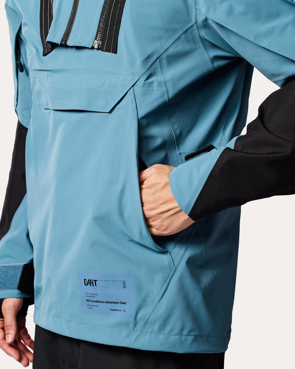 Smock Blackwater 3 H2O | Ocher Yellow-Blue - Detail