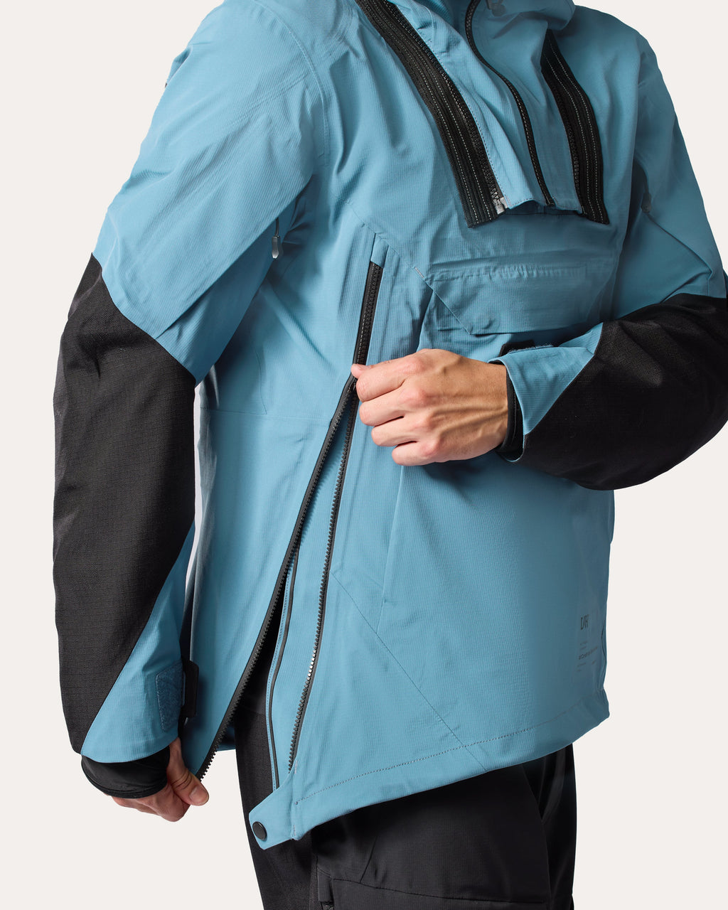 Smock Blackwater 3 H2O | Ocher Yellow-Blue - Detail