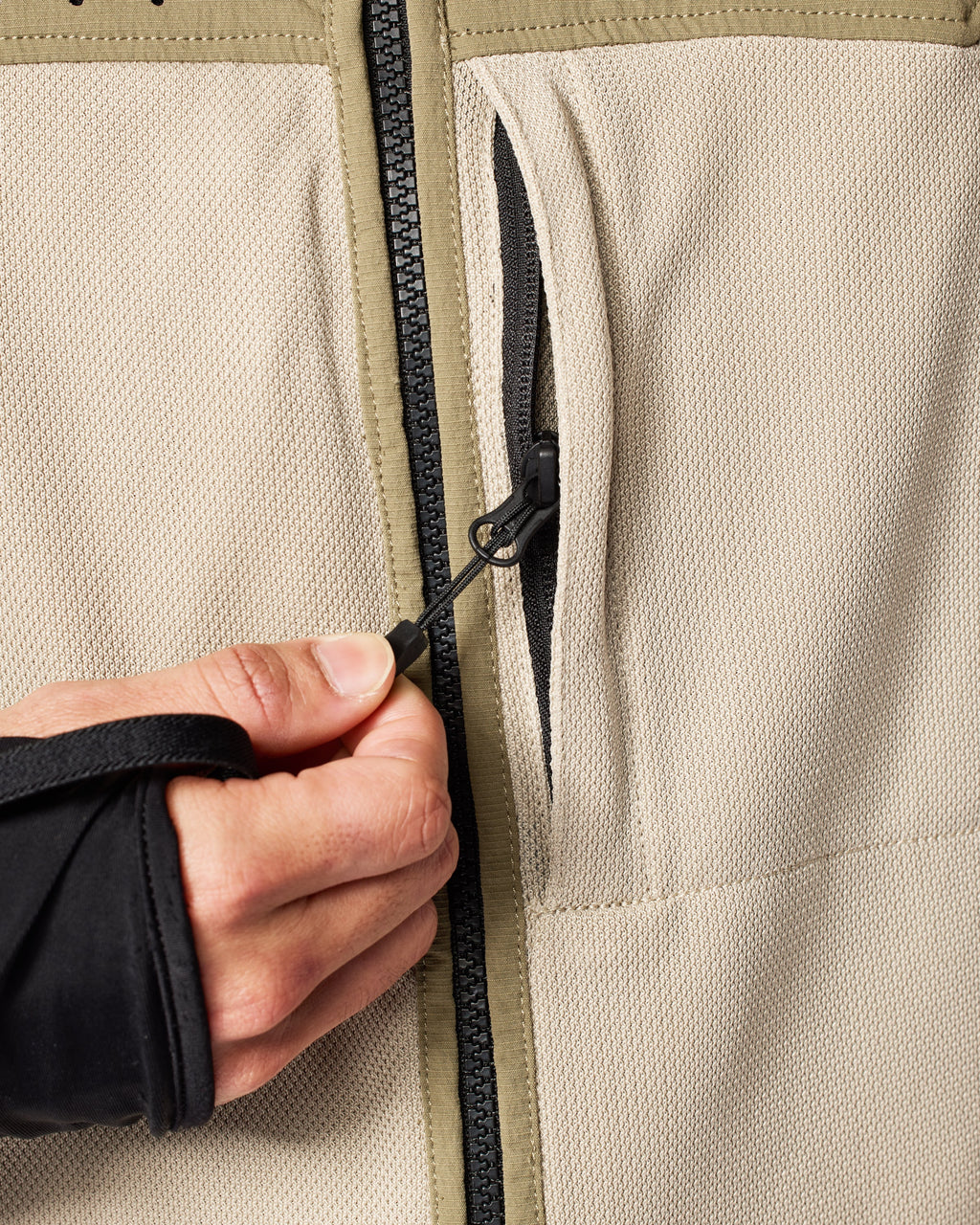 Jacket Territory 2 | Sand-Green - Detail
