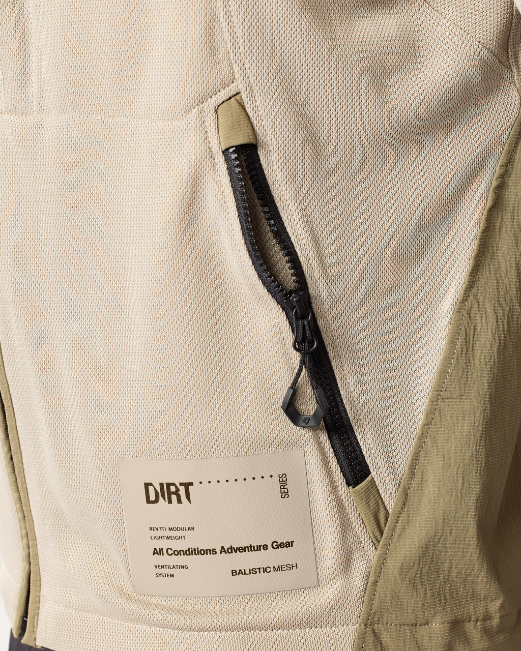 Jacket Territory 2 | Sand-Green - Detail