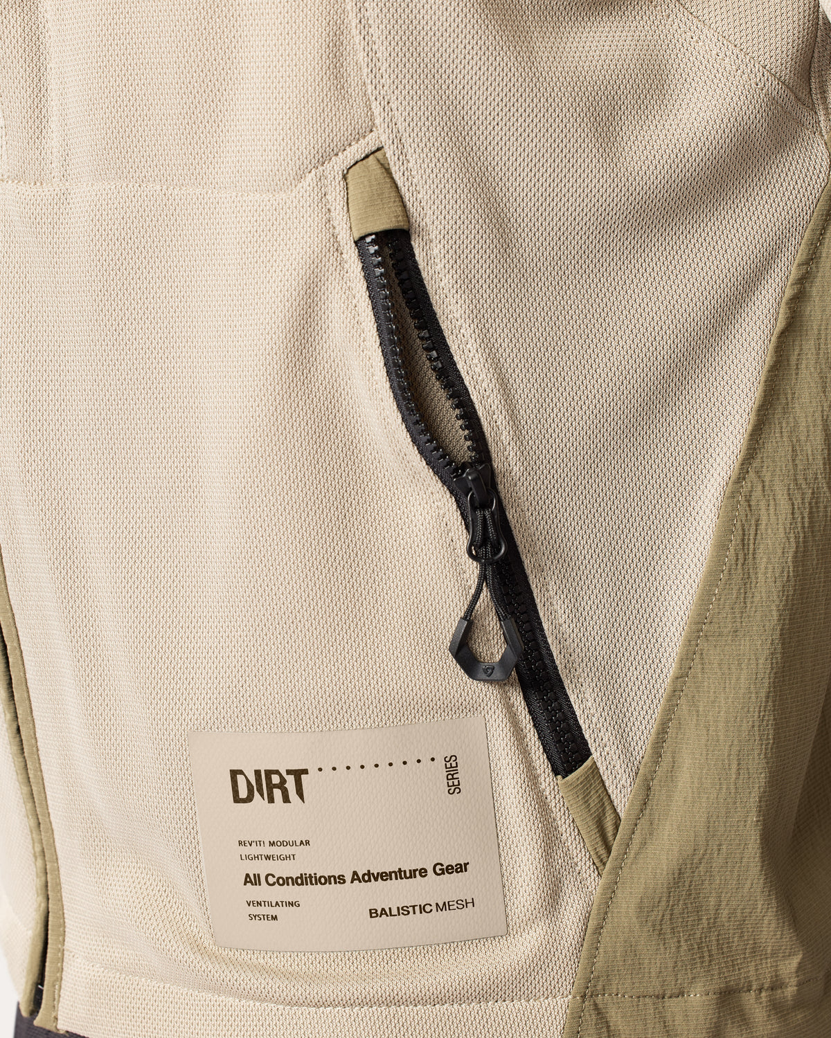 Jacket Territory 2 | Sand-Green - Detail