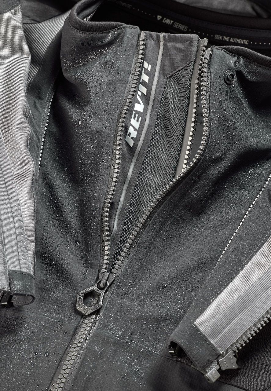 Jacket Convergent H2O | Sand-Red - Detail