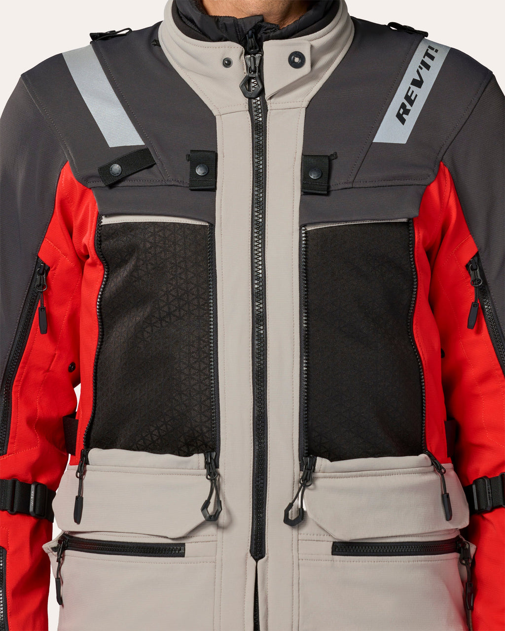 Jacket Defender 4 GTX | Black-Ocher Yellow - Detail
