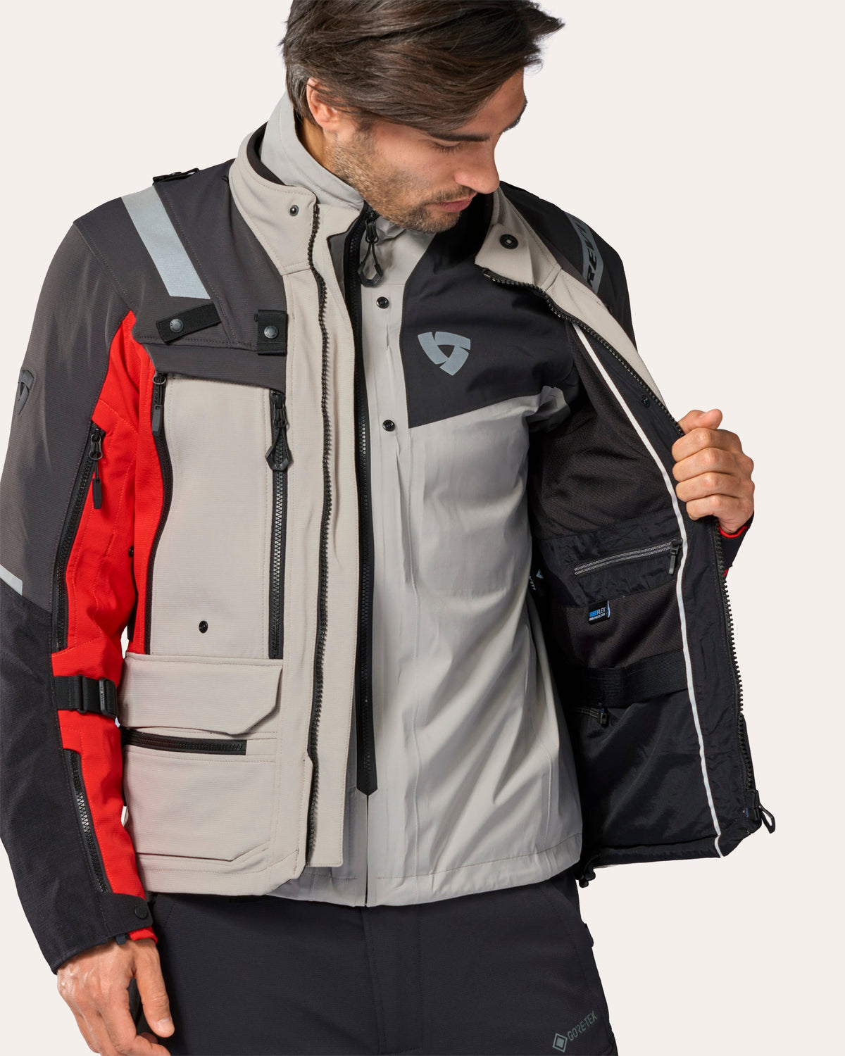 Jacket Defender 4 GTX | Black - Detail