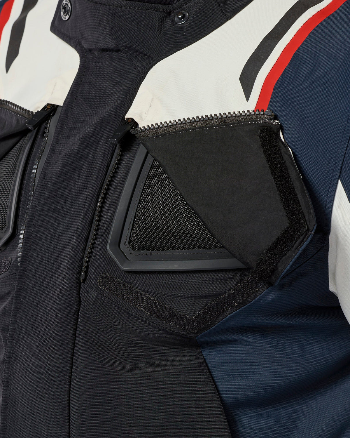 Jacket Fractal H2O | Blue-White - Detail