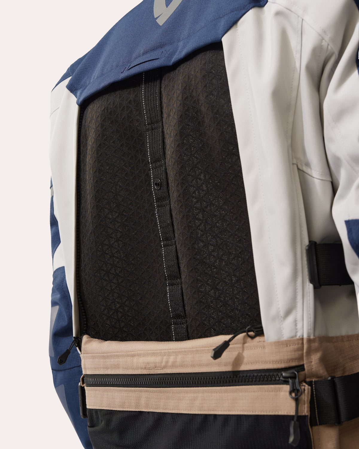 Jacket Sand 5 H2O | Sand-Blue - Detail
