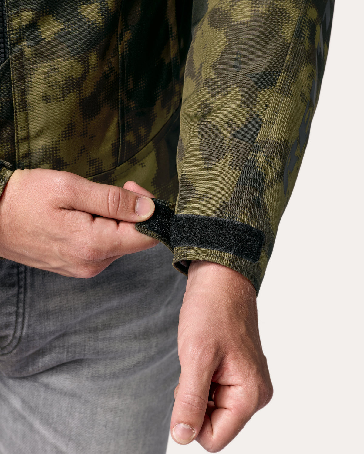 Jacket Flare 3 H2O | Camo Dark Grey - Detail