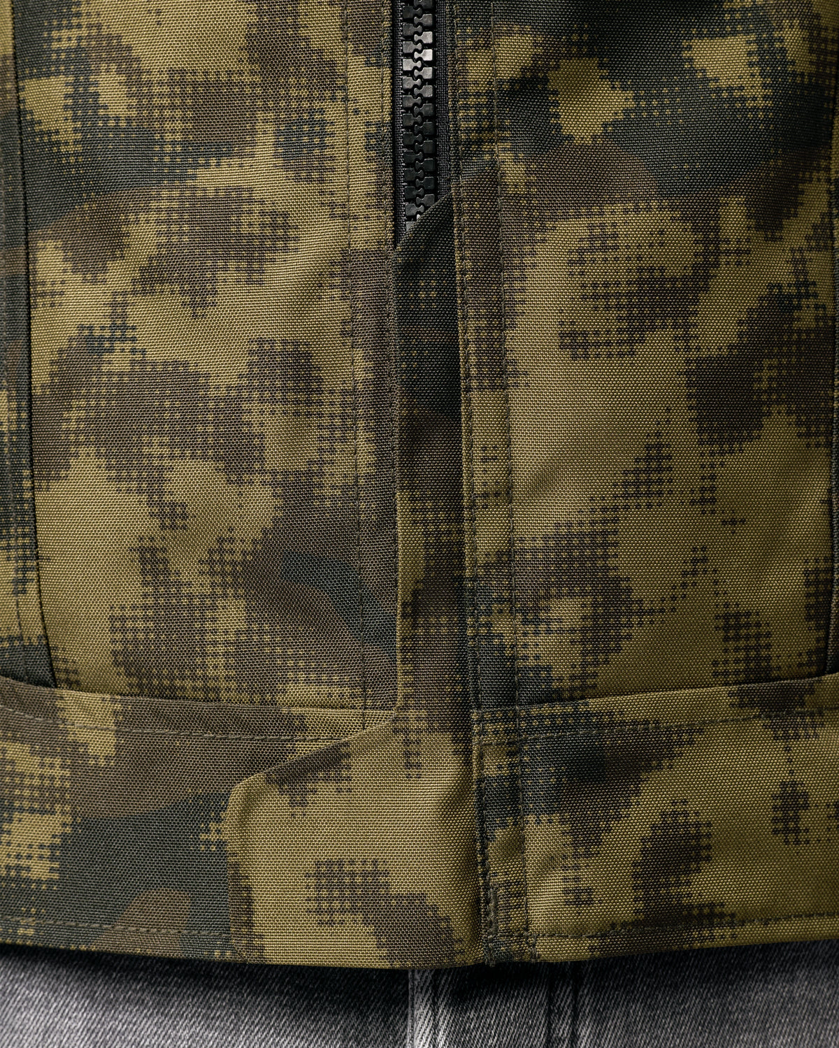 Jacket Flare 3 H2O | Camo Dark Green - Detail